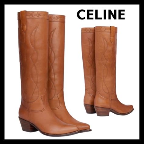 celine cowboy boots|celine timberland boots.